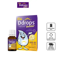 Vitamin D3 Ddrops Booster 600iu dạng giọt bản Canada