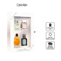 Set 4 chai nước hoa mini Calvin Klein cho nam