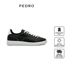 Giày Pedro Recycled Leather Sneakers PW1-56210087 Black