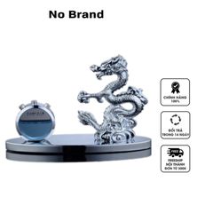 Tượng Rồng Trang Trí Ô Tô và Bàn Làm Việc - Hộp Đựng Nước Hoa Chất Liệu Hợp Kim Mạ, Điểm Nhấn May Mắn cho Không Gian
