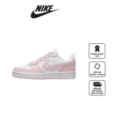 Giày Nike Court Borough 2 SE White Pink Foam DQ0492-100