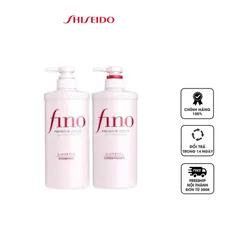 Cặp gội xả Shiseido Fino Premium Touch hỗ trợ phục hồi tóc hư tổn