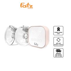 Máy Hút Sữa Điện Đôi Fatzbaby Twinfree 1 FB1301TG - Thiết Kế Rảnh Tay, 4 Chế Độ Hút Tiện Lợi, Dung Tích 140ml