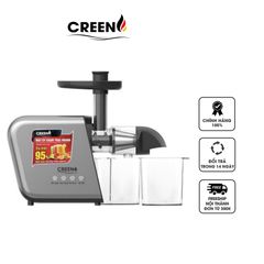Máy Ép Chậm Trục Ngang Creen CRJ-250 - Công Nghệ Ép Hiện Đại 250W Bảo Toàn Dưỡng Chất - Máy Ép Trái Cây Sạch Sẽ Tiện Lợi
