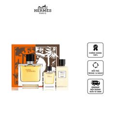 Set nước hoa nam Hermes Terre d'Hermes Pure Parfum 3pcs