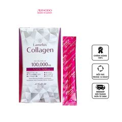 Nước uống collagen Lamelux Collagen & N.M.N 100000mg Aishodo của Nhật
