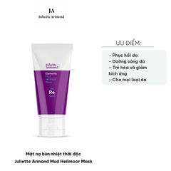 Mặt Nạ Bùn Nhiệt Thải Độc Juliette Armand Mud Heilmoor Mask - Tái Tạo, Hồi Sinh Da Rạng Rỡ Cho Mọi Loại Da 50ml