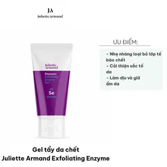 Gel tẩy da chết Juliette Armand Exfoliating Enzyme 50ml - Giúp Làn Da Sáng Mịn, Chống Lão Hóa, Phù Hợp Mọi Loại Da