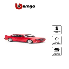 Mô hình xe BMW M3 E30 1988 tỉ lệ 1:24 Bburago - Chi tiết hoàn hảo, trang trí nhà cửa, sưu tầm xe ô tô mini, quà tặng đam mê xe hơi