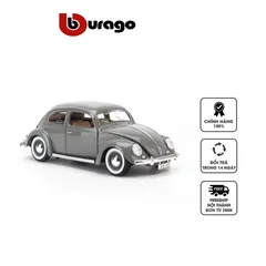 Mô Hình Xe Ô Tô Volkswagen Kafer Beetle 1955 1:18 Bburago - Phát Hành Chi Tiết Cao Cấp, Đồ Chơi Trang Trí Nhà Cửa