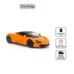 Mô hình xe ô tô Mclaren 720S 2017 tỉ lệ 1:24 Jinlifang - Sưu tầm trang trí chi tiết, sơn bóng, phù hợp làm quà tặng