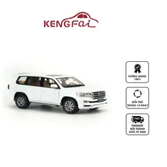 Mô Hình Xe Ô Tô Toyota Land Cruiser LC200 1:18 Kengfai - Chi Tiết Tinh Xảo, Quà Tặng Độc Đáo Cho Người Hâm Mộ Xe Cổ Điển