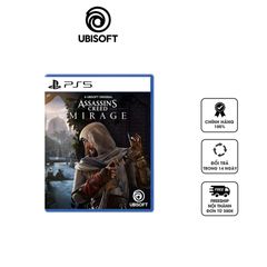 Đĩa game Assassin's Creed Mirage cho PS5 - Hành động nhập vai: Khám phá Baghdad cùng Basim trong cuộc phiêu lưu hấp dẫn!