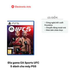 Đĩa Game EA Sports UFC 5 cho PS5 - Game Thể Thao Đối Kháng Hàng Đầu với Công Nghệ Frostbite Đỉnh Cao
