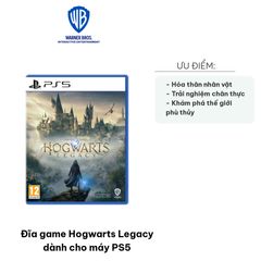 Đĩa Game Hogwarts Legacy Cho PS5 - Trải Nghiệm Thế Giới Phù Thủy Cuối Thế Kỷ 19 - Hành Trình Khám Phá Tại Hogwarts