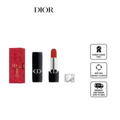 Son Dior Rouge Lunar New Year Limited Edition 777 Fahenheit Đỏ Cam
