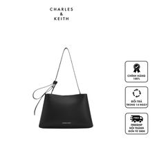 Túi Charles & Keith Odella Trapeze Bucket Bag CK2-10271278 Noir