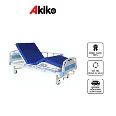 Giường y tế Akiko A82 có 2 tay quay điều chỉnh, chiều dài 195cm, tải trọng tối đa 250kg - Giảm đau nhức và thoải mái cho người dùng