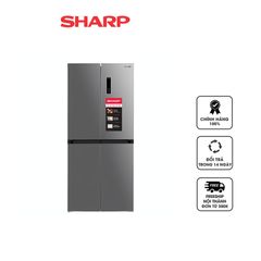 Tủ lạnh Sharp Inverter dung tích 362 lít SJ-FX420V-SL