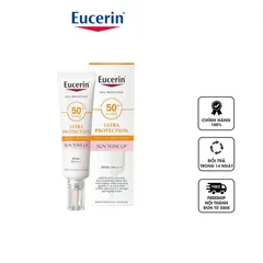 Tinh chất chống nắng Eucerin Ultra Protection Sun Tone Up SPF50+