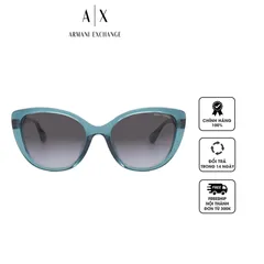 Kính mát Armani Exchange Grey Gradient Cat Eye Ladies Sunglasses AX4111SU 82908G 54