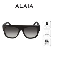 Kính mát Alaia Azzedine Grey Gradient Rectangular Ladies Sunglasses AA0010S 001 54