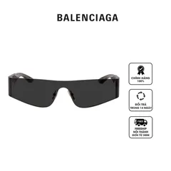 Kính mát Balenciaga Grey Rectangular Unisex Sunglasses BB0041S 001 99