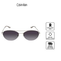 Kính râm nữ Calvin Klein Grey Gradient Pilot Ladies Sunglasses CK20121S 045 57