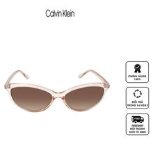 Kính nữ Calvin Klein Brown Cat Eye Ladies Sunglasses CK19534S 270 58