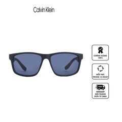 Kính râm Calvin Klein Nacy Rectangular Men's Sunglasses CK19539S 410 59