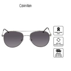 Kính mát Calvin Klein Grey Gradient Pilot Unisex Sunglasses CK20120S 045 55