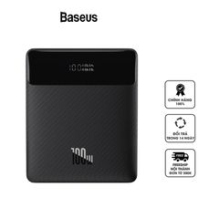 Pin Sạc Dự Phòng Laptop Baseus Blade 20000mAh 100W - Sạc Nhanh 4 Cổng Type-C & USB, Hiển Thị LED, Thiết Kế Mỏng Nhẹ