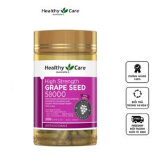 Viên uống tinh chất hạt nho Healthy Care Grape Seed 58000