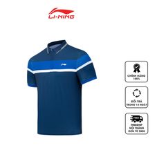 Áo Polo thể thao Li-Ning cho nam APLSC27-3 màu xanh dương