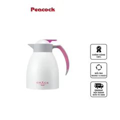 Bình Giữ Nhiệt 1.1L Peacock Vacuum Flask AHP-10 - Chống Rò Rỉ, Thiết Kế Gọn Nhẹ, Lý Tưởng Cho Gia Đình