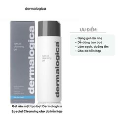 Gel Rửa Mặt Tạo Bọt Dermalogica Special Cleansing 250ml - Cho Da Hỗn Hợp, Làm Sạch Tự Nhiên, Dưỡng Ẩm, Chăm Sóc Da Chất Lượng