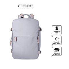 Balo du lịch Ceymme chống nước cho laptop 15,6 inch - Balo thời trang nữ đa năng, chịu lực tốt, chống trộm, nhiều ngăn tiện lợi