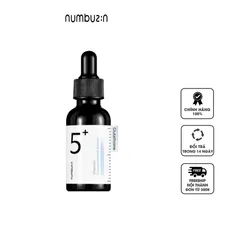Numbuzin No.5+ Vitamin Concentrated Serum hỗ trợ dưỡng sáng da