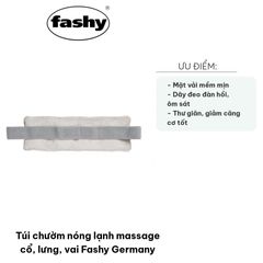 Túi Chườm Nóng Lạnh Massage Cổ Lưng Vai Fashy Germany - Giảm Căng Thẳng, Đau Mỏi, Chất Vải Mềm, Thiết Kế Thân Thiện