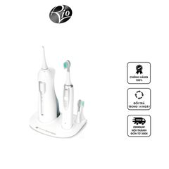 Máy Tăm Nước Siêu Âm RIO DCIT Kèm Bàn Chải Điện - Công Nghệ Làm Sạch Nhanh Chóng, Tăng Cường Sức Khỏe Nướu