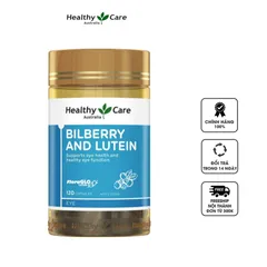 Viên uống hỗ trợ bổ mắt Healthy Care Bilberry & Lutein