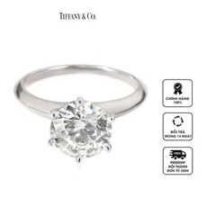 Nhẫn Pre-Owned T & Co. Solitaire Diamond Engagement VS1 2.17 CTW 128310
