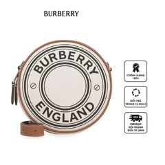 Túi nữ Burberry Mini Louise Logo Print Crossbody Bag 8027602