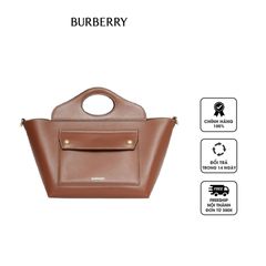 Túi nữ Burberry Medium Soft Pocket Tote Bag