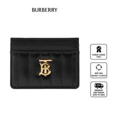 Ví đựng thẻ Burberry Quilted Leather Lola Card Case 80623741