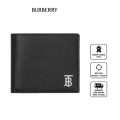 Ví nam Burberry Grainy Leather TB Bifold Wallet 80627091 Black