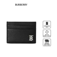 Ví đựng thẻ Burberry Grainy Leather TB Card Case 80626621 Black