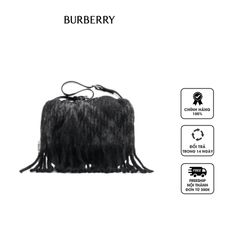 Túi đeo vai Burberry Medium Chess Blanket Bag 80809821 Black/White