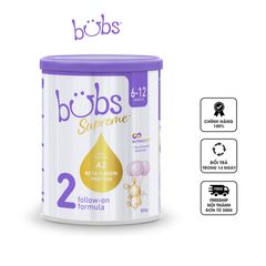 Sữa Bubs Supreme 2 dành cho bé từ 6-12 tháng