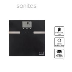 Cân Sức Khỏe Sanitas SBF73 Kết Nối Ứng Dụng Thông Minh - Theo Dõi Trọng Lượng, Chỉ Số Sức Khỏe, Phân Tích BMI, Hỗ Trợ Đến 8 Người Dùng